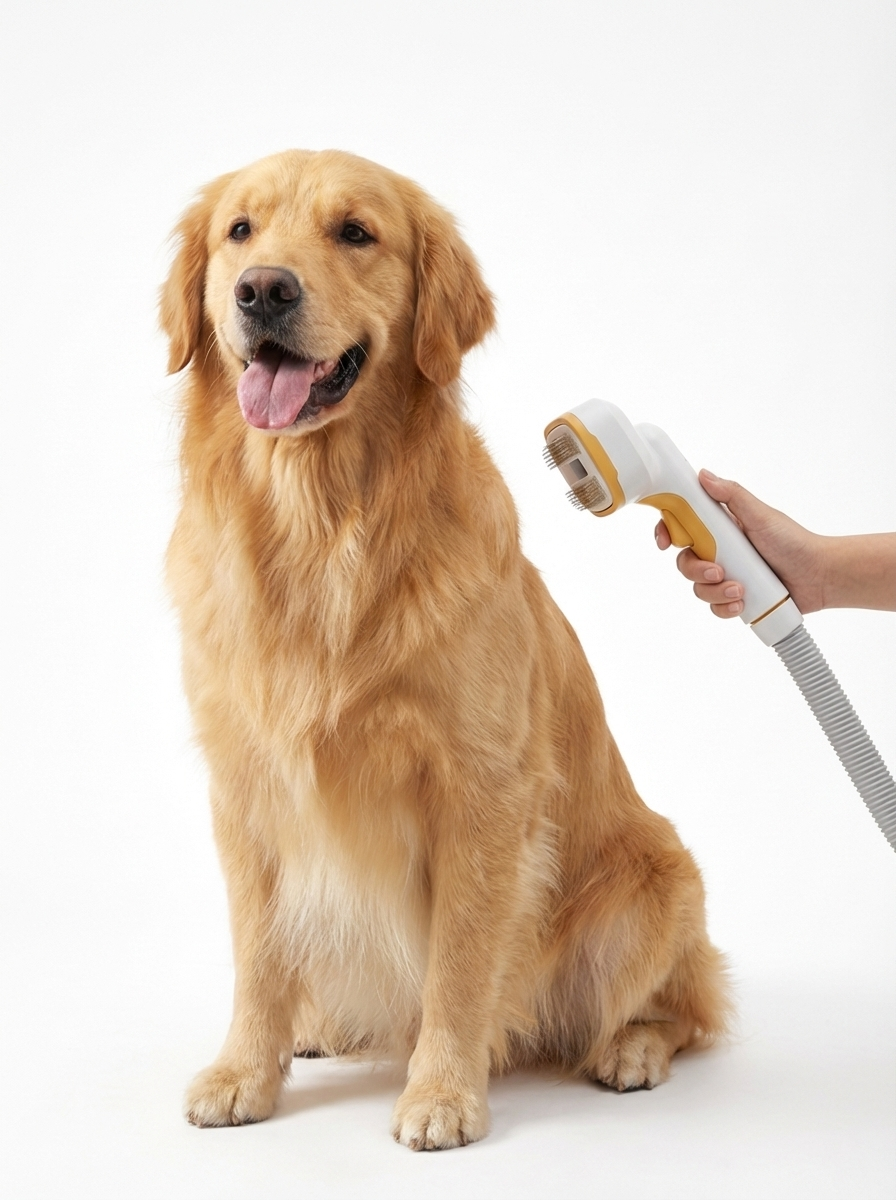 GROOMLY™ 3-In-1 Vacuum Hund Borste