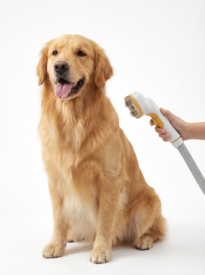 GROOMLY™ 3-In-1 Vacuum Hund Borste